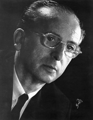 Last portrait of Franz Waxman, taken by Boris Goldenberg in 1965, for the premiere of The Song of Terezín at the Cincinnati May Festival