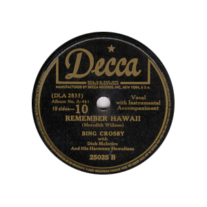 Remember Hawaii Label