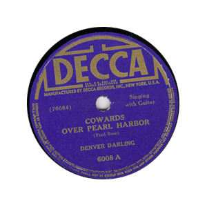 Cowards Over Pearl Harbor Label