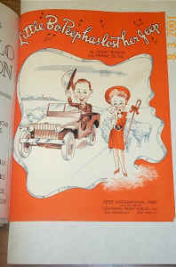 Little Bo Peep Has Lost Her Jeep