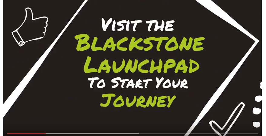 LaunchPad animation video screen