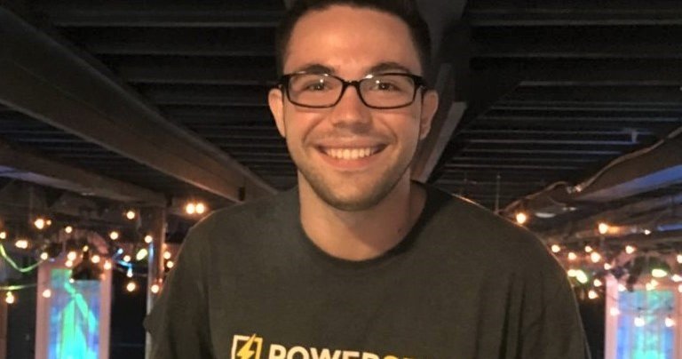 AJ Damiano poses for a photo