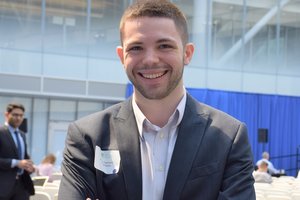 Syracuse University’s AJ Damiano went on from the iPrize to win first place in his category at the New York Business Plan Competition and launch his successful company PowerSpike