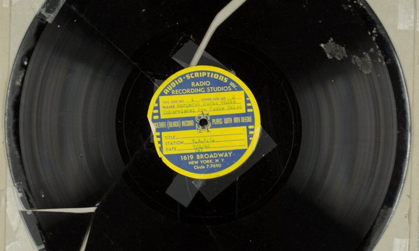 damaged lacquer disk