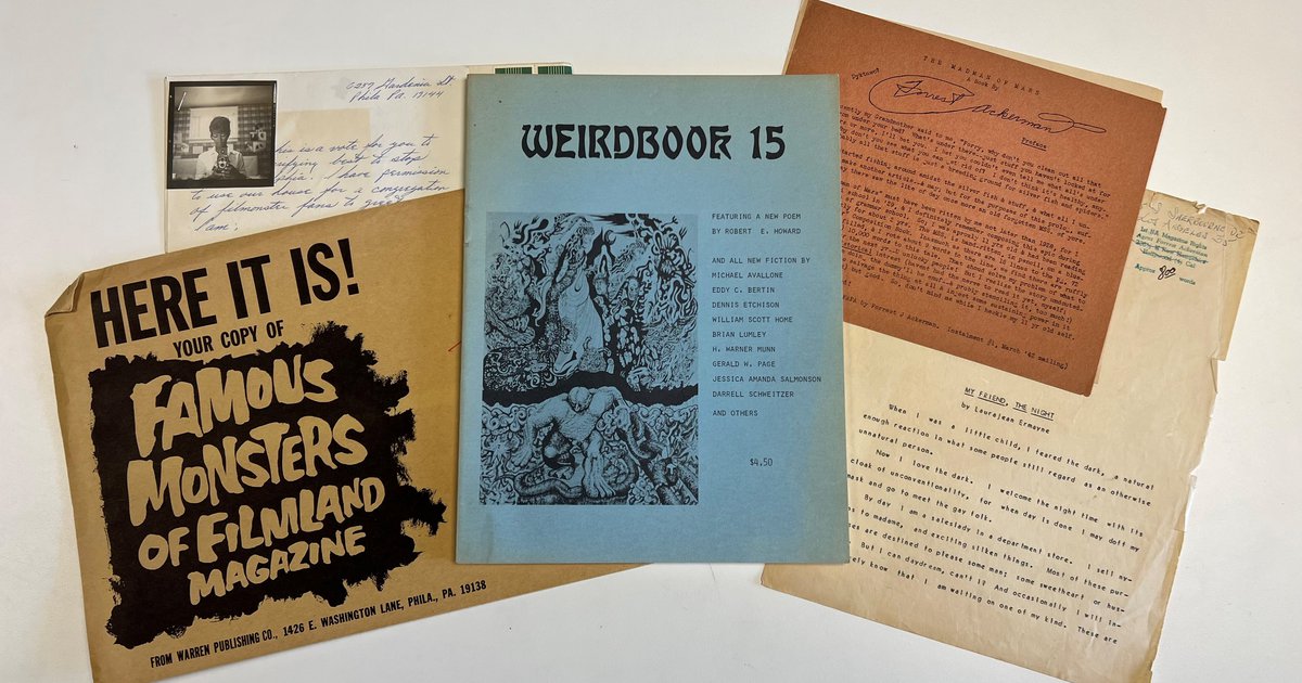 fanzines and correspondence letters