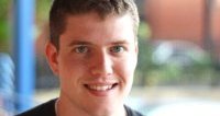 young man smiling