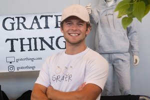 Aidan Turner ’25, founder of Grater Things