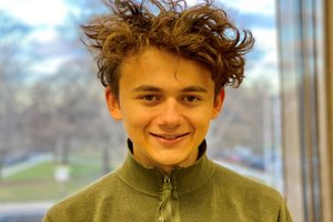 Alexander Rolinski smiles for a photo