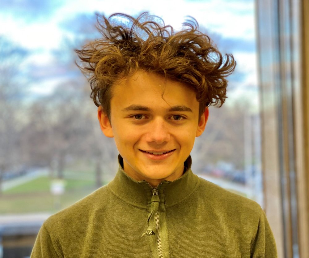 Alexander Rolinski smiles for a photo