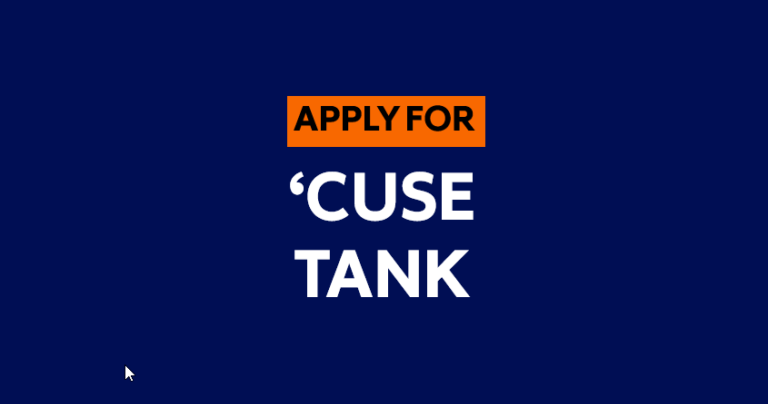Apply for Cuse Tank graphic