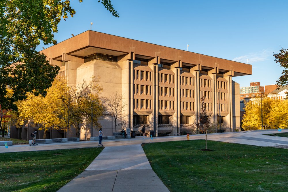 outside of bird library