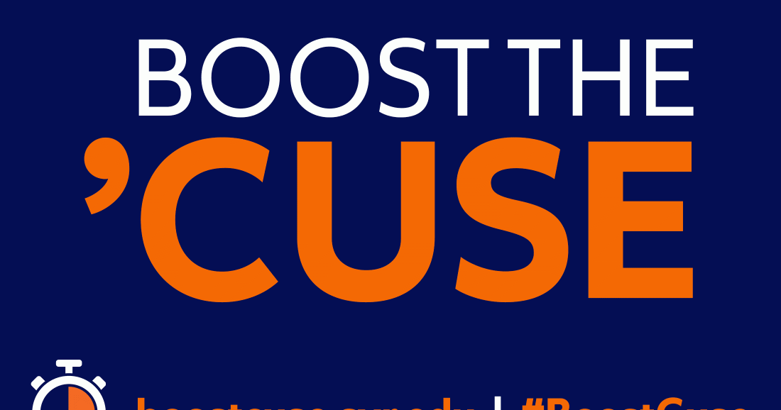 Boost the Cuse digital flyer