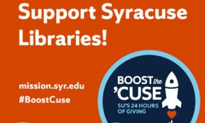 Boost the ’Cuse (#BoostCuse): SU's first-ever Giving Day happens on October 17, 2017