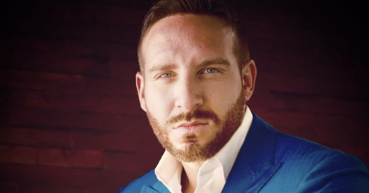 Brandon Card poses for a photo