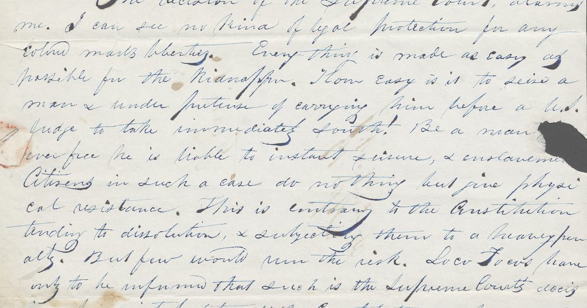 handwritten letter