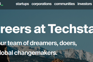 Careers at Techstars web screen