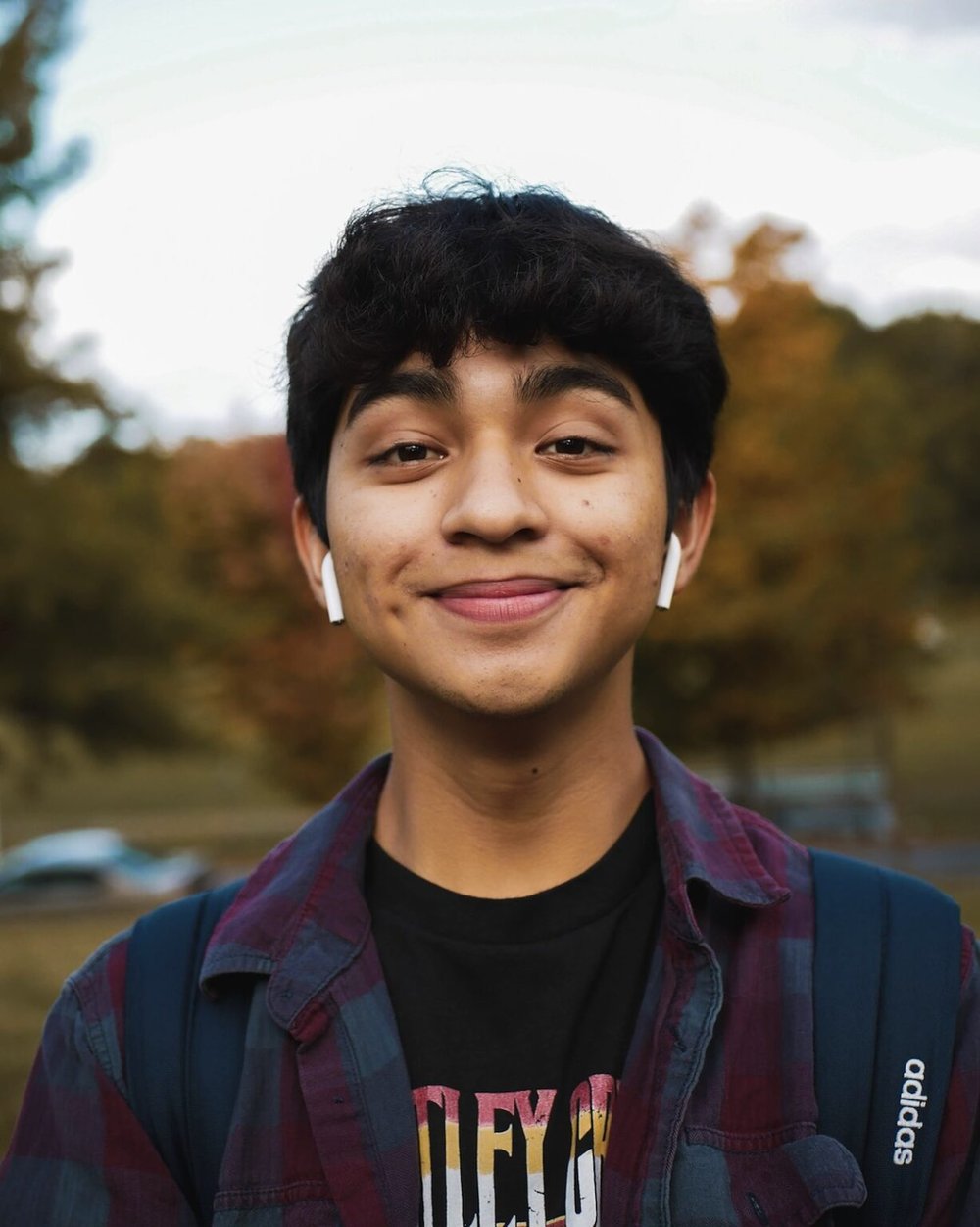 Carlos Magdaleno smiles for a photo