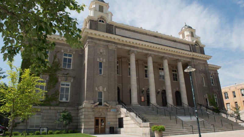 outside of carnegie library