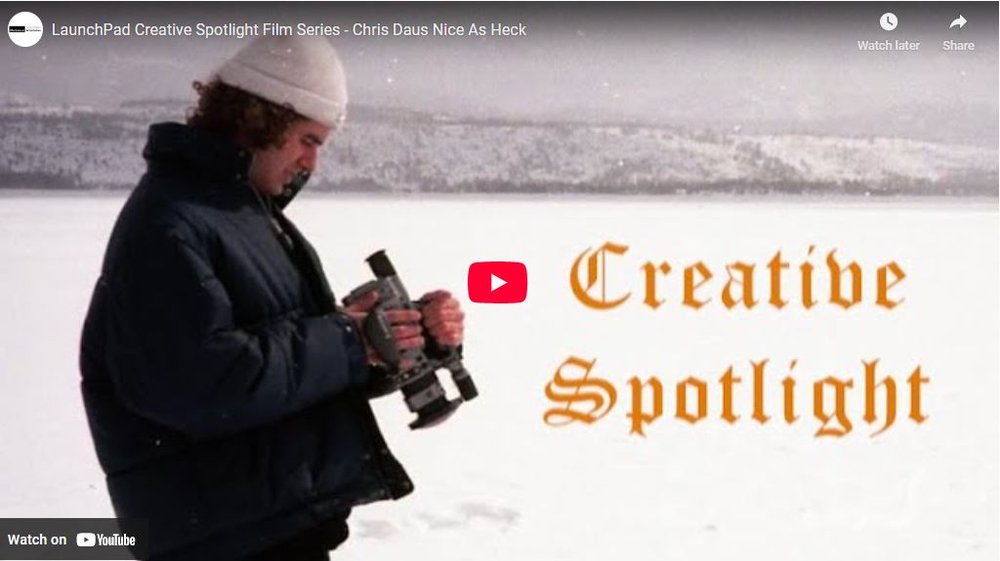 Chris Daus creative spotlight series