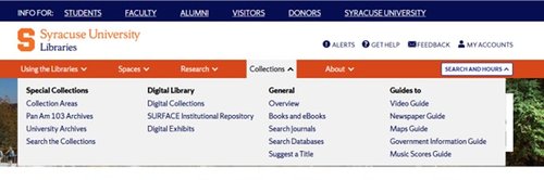 Collections Megamenu