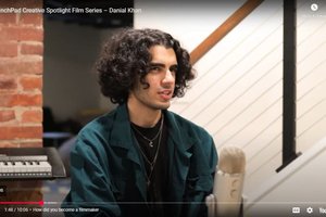 youtube screen of Danial Khan featured in film series