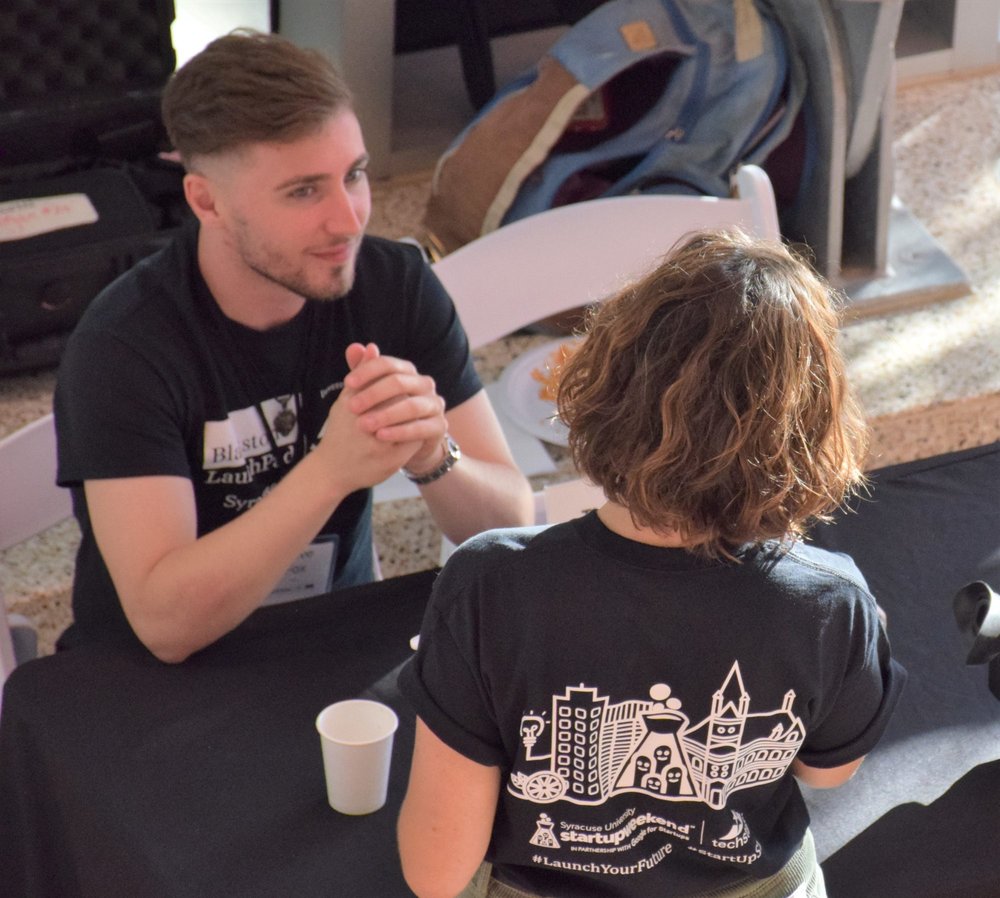 Dave Fox at a Techstars event
