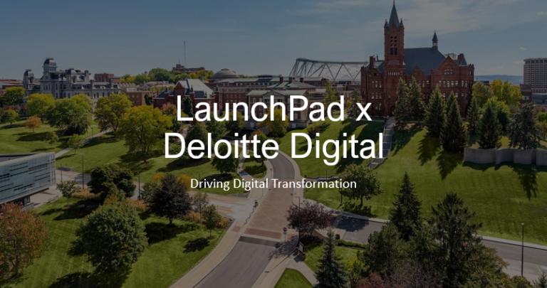 LaunchPad x Deloitte Digital title slide