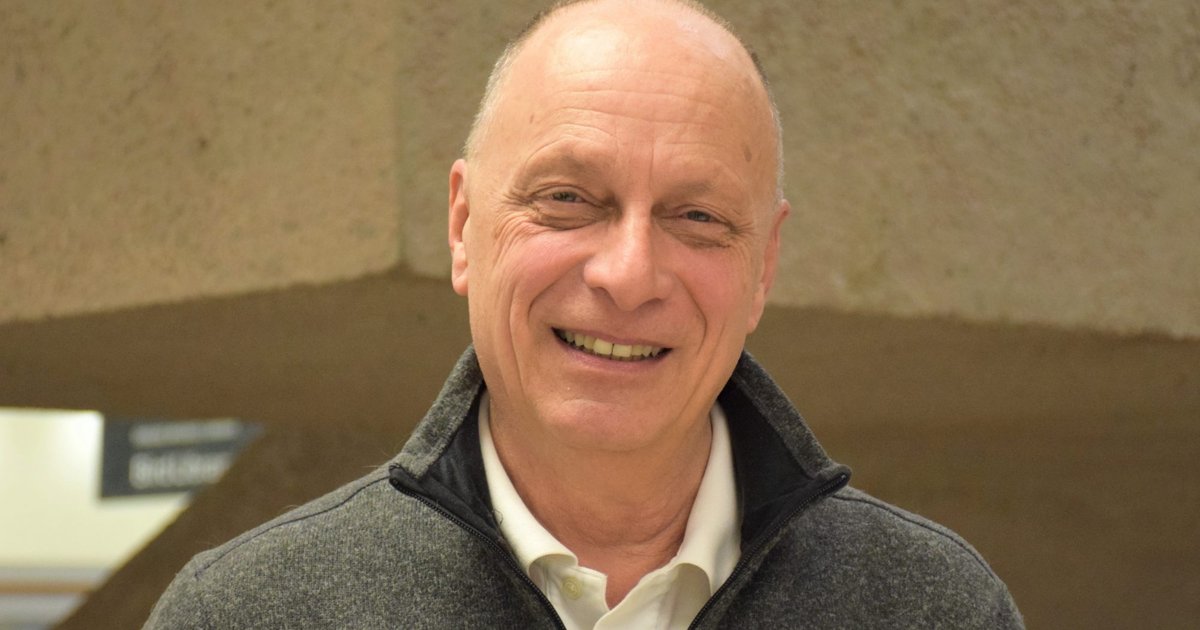 Man smiling at the camera