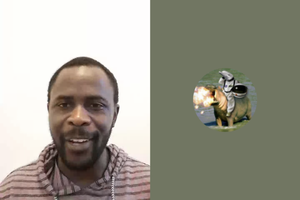 4 people on dicord video calling