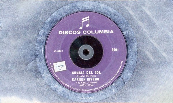 purple Discos Columbia record