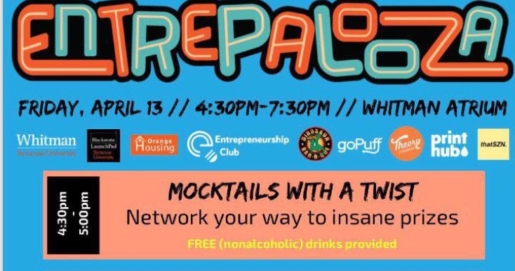 Entrepalooza poster