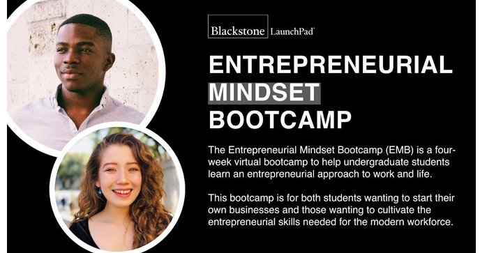 Entrepreneurial Mindset Bootcamp flyer