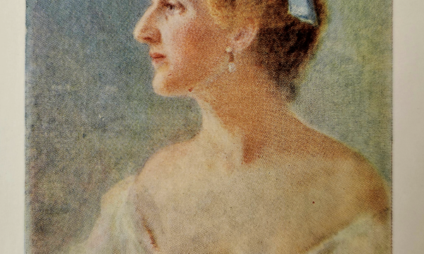 illustration of Liza Lehmann, 1907