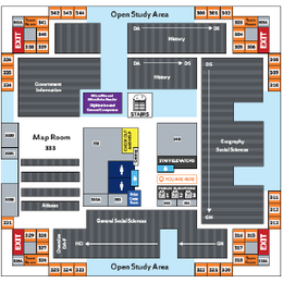 diagram showing 3rd floor