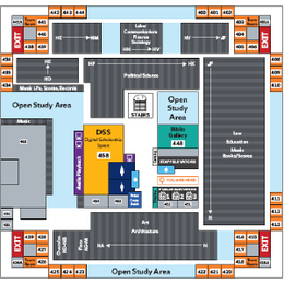 diagram showing 4th floor