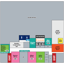 diagram showing 6th floor