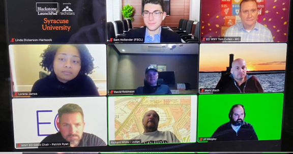 people on a zoom call