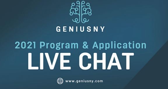 Genius-NY live chat poster