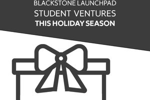 Holiday gift guide poster