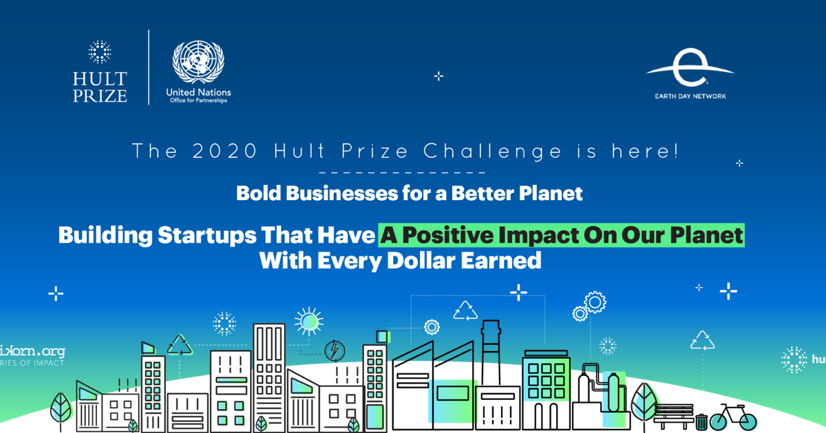 Hult Prize Challenge digital banner