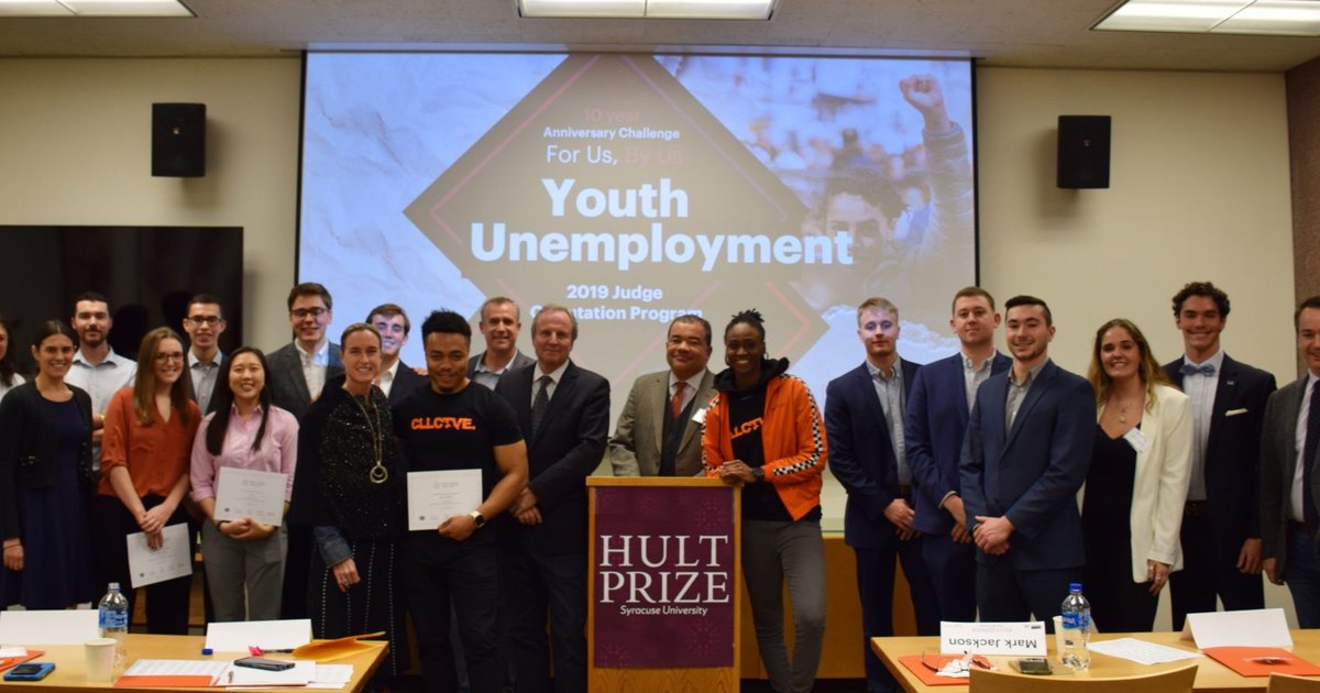 Hult Prize 2018 Syracuse University teams