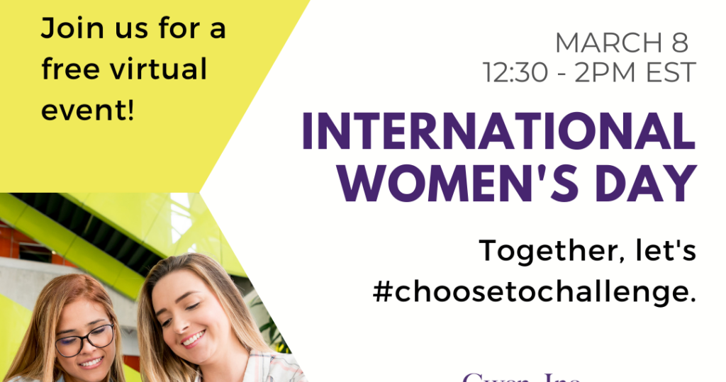 International Women's Day 2021 poster