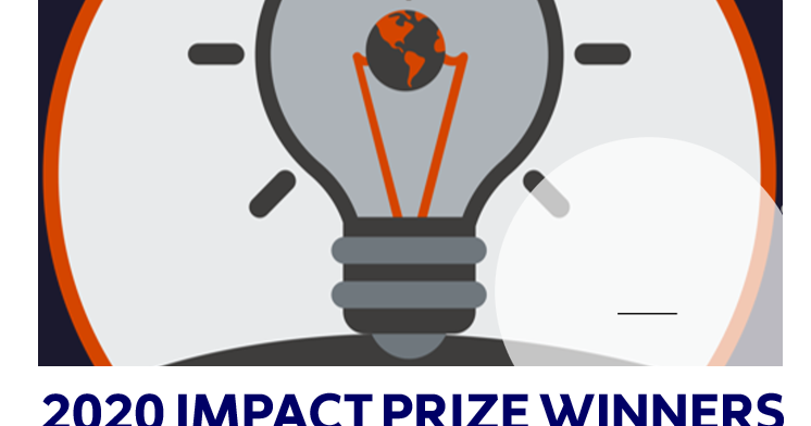 2020 Impact Prize graphic