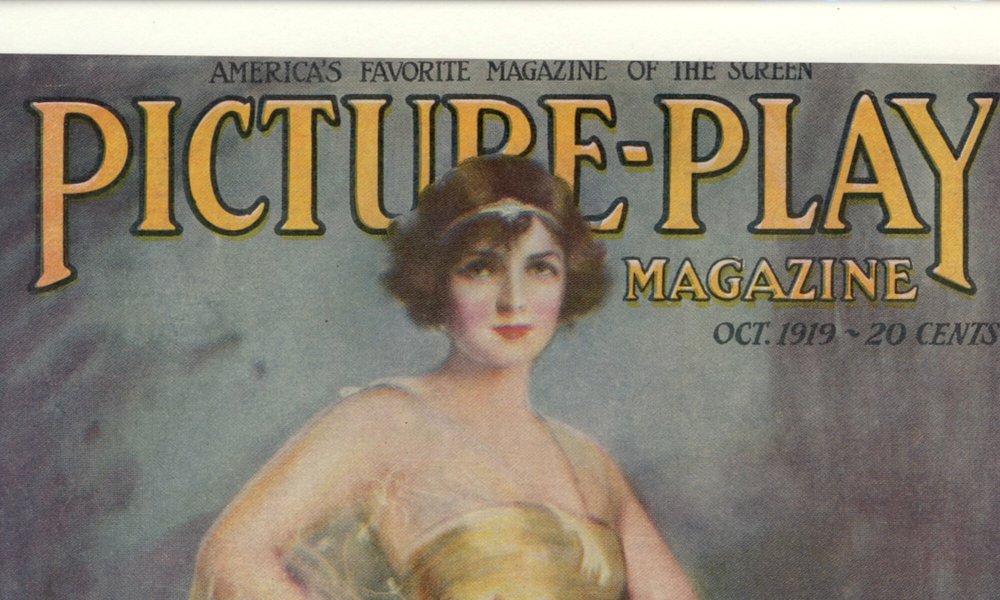 Irene Castle appears on the cover of Picture-play magazine