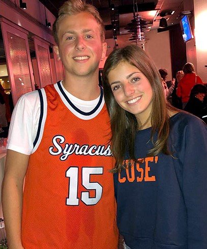 Jack and Kate Adler smile for a photo