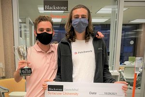 Jackson Ensley (left) and Paul Hultgren, co-founders of Patchwork