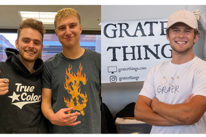 Pop up masterminds, Jackson Ensley, founder of Popcycle, Rob Goldblatt, founder of SOS! and Adian Turner, founder of Grater Things