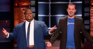 Josh Aviv and Chris Ellis pitching on Shark Tank