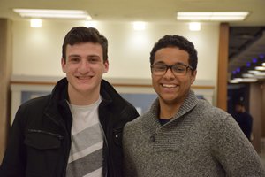 Josh Konowitz ’20 and Shawn Gaetano ’21, leaders of NEXIS