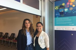 Kayla Simon and Elizabeth Tarangelo